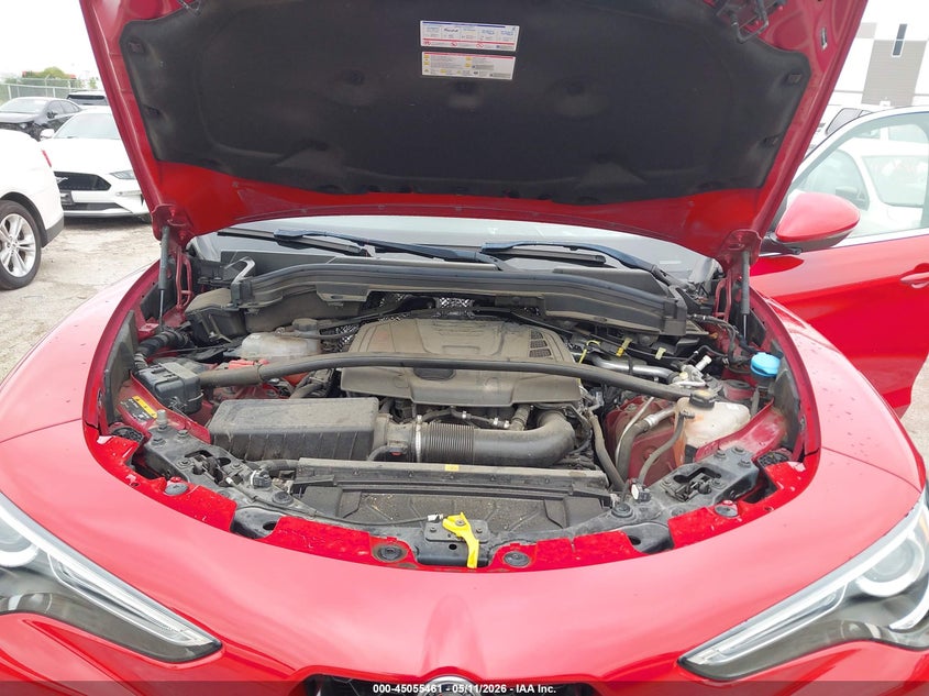 2020 Alfa Romeo Stelvio Ti Awd VIN: ZASPAKBN7L7C92331 Lot: 45055461