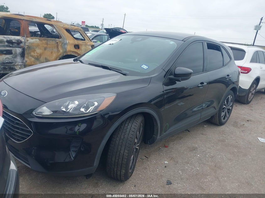 2021 Ford Escape Se 1FMCU0G6XMUA91834 photo 1