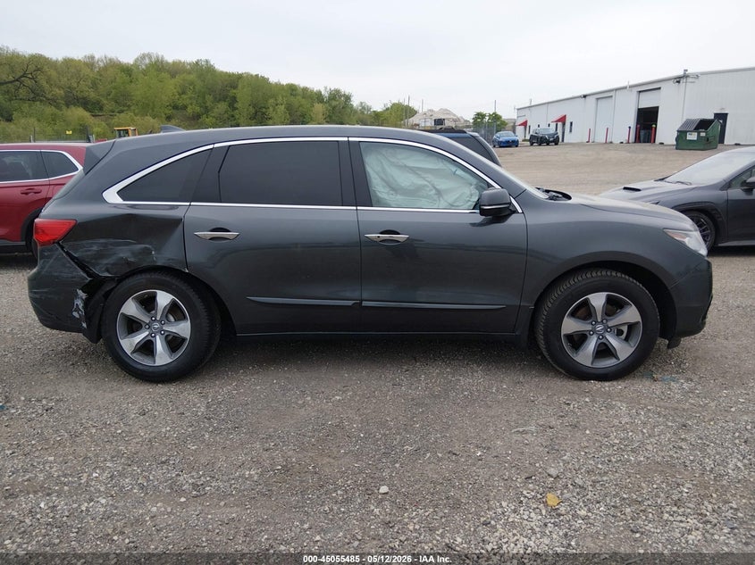 2014 Acura Mdx VIN: 5FRYD4H27EB037770 Lot: 45055485