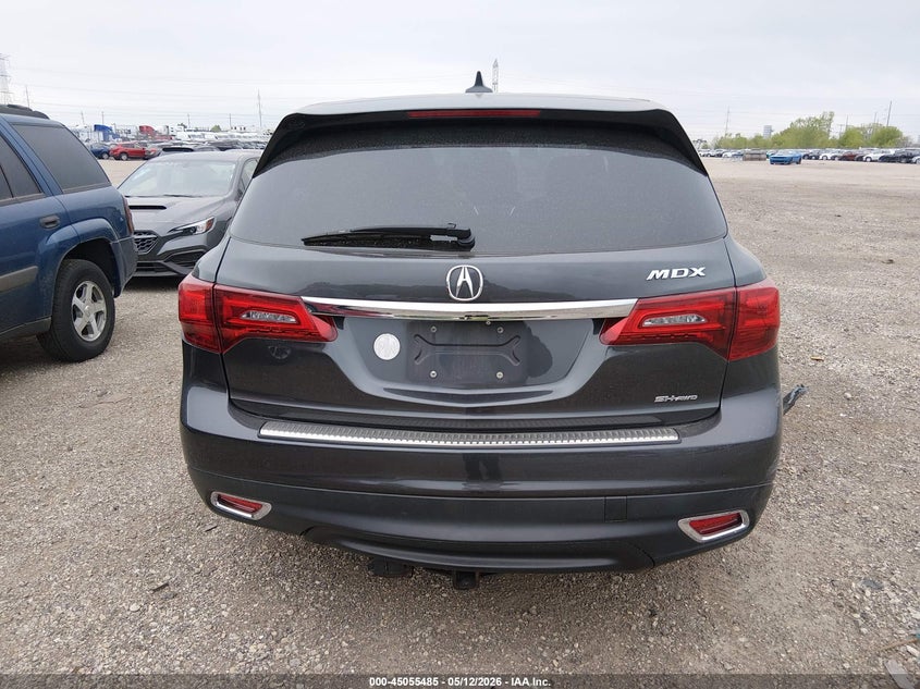 2014 Acura Mdx VIN: 5FRYD4H27EB037770 Lot: 45055485