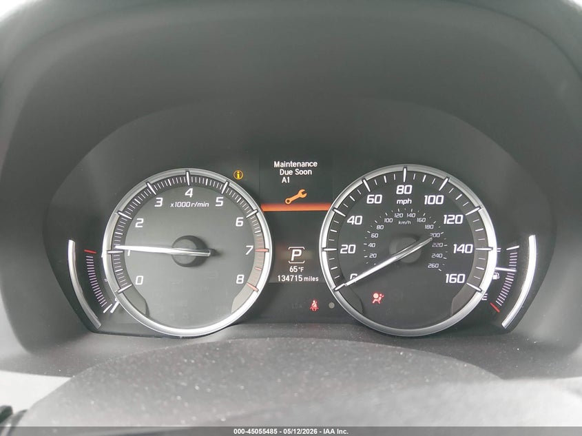 2014 Acura Mdx VIN: 5FRYD4H27EB037770 Lot: 45055485