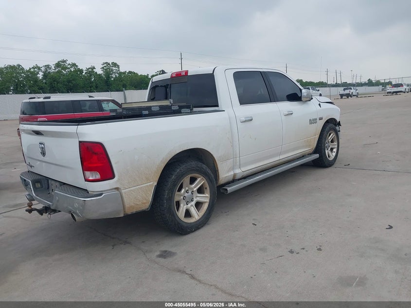 Vin: 1c6rr6lt0hs662318, lot: 45553025, ram 1500 lone star silver  4x2 5'7 box 20174
