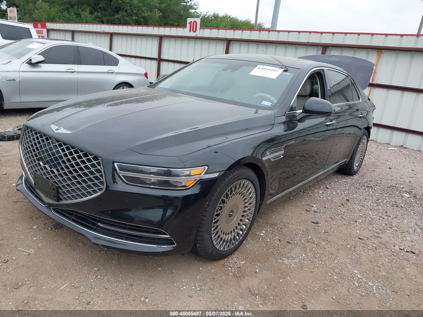 Vin: kmtf54ph6lu082703, lot: 45553027, genesis g90 5.0 ultimate rwd 20202