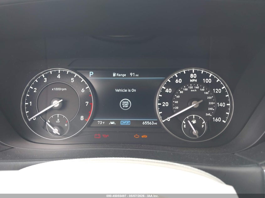 2020 Genesis G90 5.0 Ultimate Rwd VIN: KMTF54PH6LU082703 Lot: 45055497