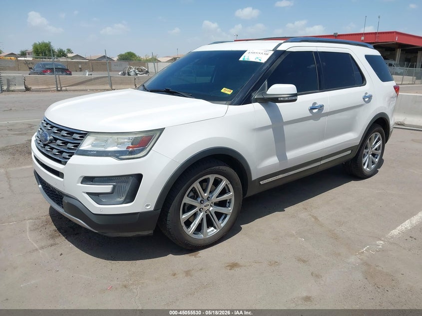 Vin: 1fm5k7fh3hgc12993, lot: 45553060, ford explorer limited 20172
