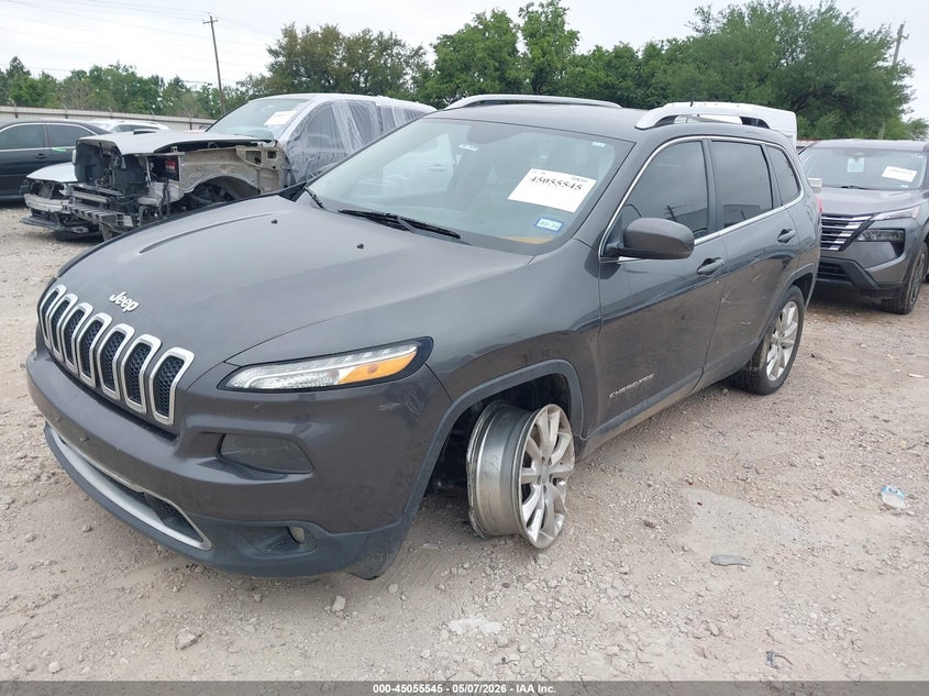 Vin: 1c4pjldsxgw137401, lot: 45553075, jeep cherokee limited 20162