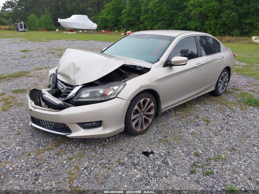 2014 Honda Accord Sport 1HGCR2F57EA196071 photo 1