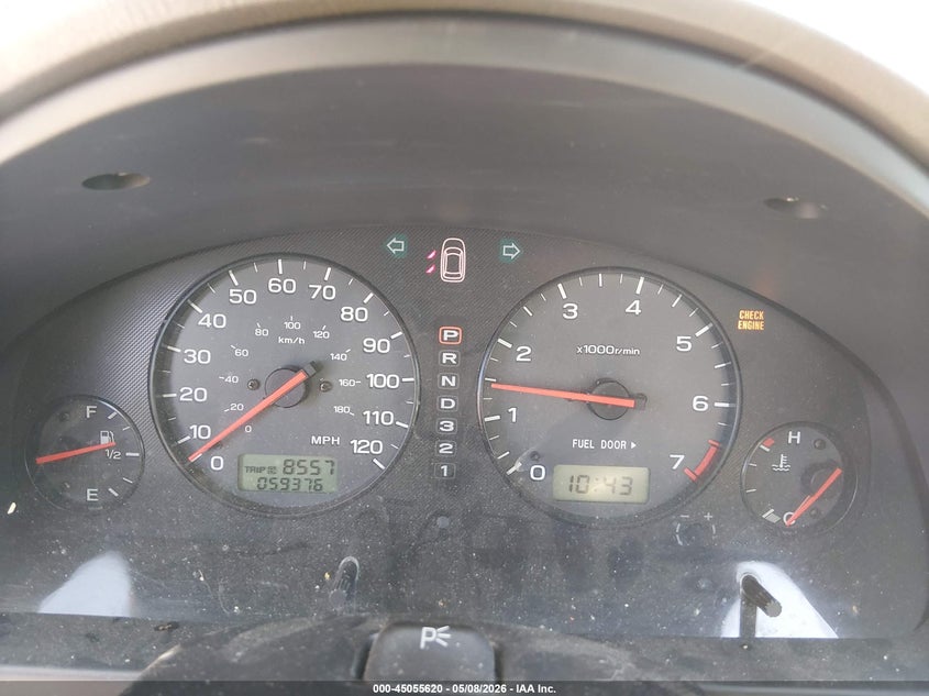 2002 Subaru Outback H6-3.0/H6-3.0 Vdc VIN: 4S3BE896927202619 Lot: 45055620