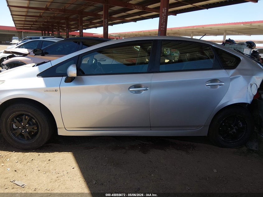2012 Toyota Prius 1.8 Two silver Lot 111045055672 Vin JTDKN3DU0C0334316
