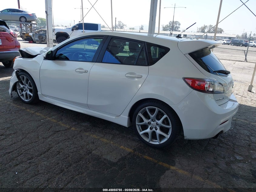 Vin: jm1bl1l44c1685963, lot: 45553285, mazda mazdaspeed3 touring 20123