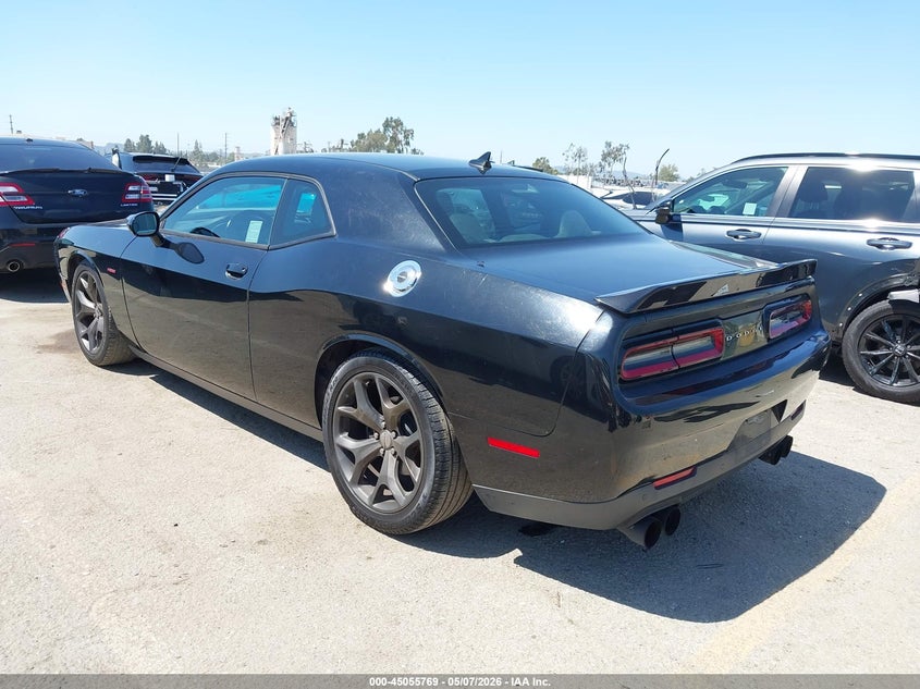 Vin: 2c3cdzag8gh249870, lot: 45553299, dodge challenger sxt plus 20163