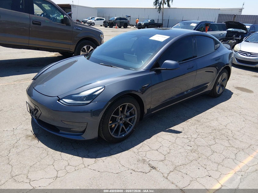 Vin: 5yj3e1ea5nf168280, lot: 45553330, tesla model 3 rear-wheel drive 20222