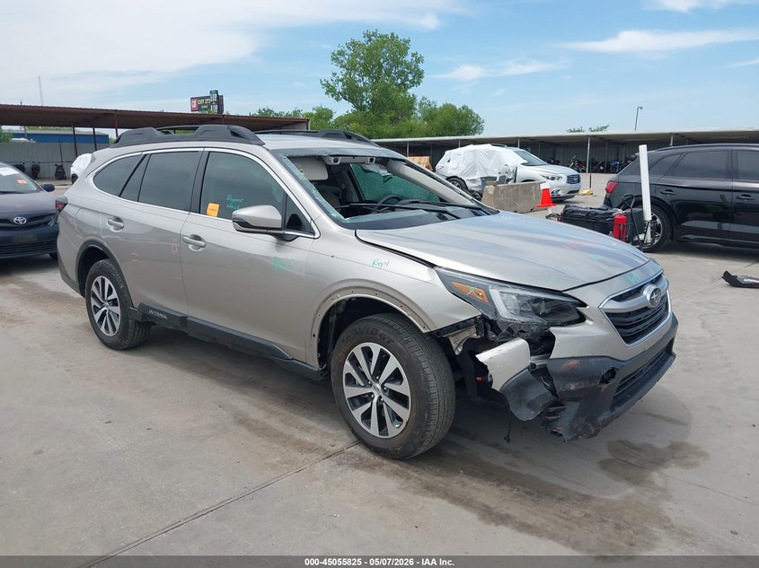 Vin: 4s4btaec6l3268882, lot: 45553355, subaru outback premium 2020 img_1