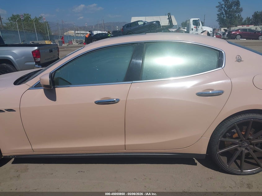 2017 Maserati Ghibli S VIN: ZAM57RSL8H1198969 Lot: 45055958