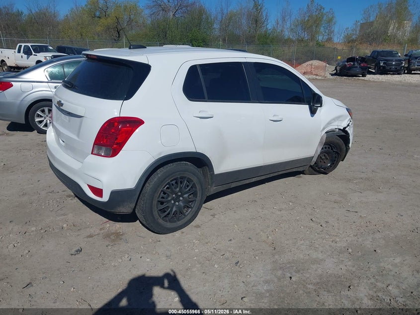 Vin: 3gncjksb5hl281979, lot: 45553496, chevrolet trax ls 20174