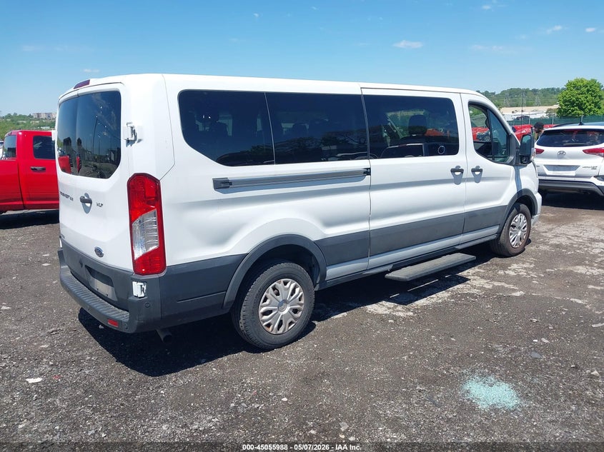 Vin: 1fbax2yg8pka58227, lot: 45553518, ford transit-350 passenger van xlt 20234