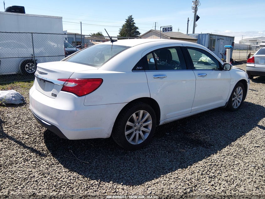Vin: 1c3ccbcg9dn720323, lot: 45553533, chrysler 200 limited 20134
