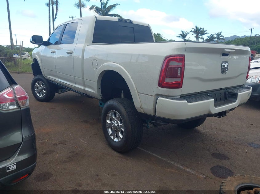 Vin: 3c6ur5nl4ng335246, lot: 45553544, ram 2500 laramie  4x4 6'4 box 20223