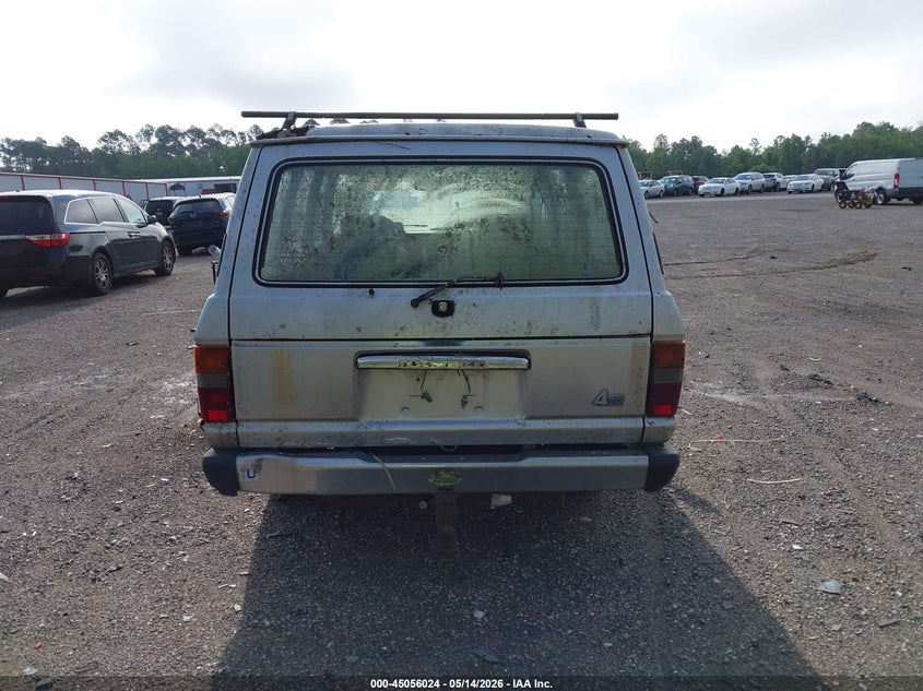 1986 Toyota Land Cruiser Fj60 VIN: JT3FJ60G7G1133127 Lot: 45056024