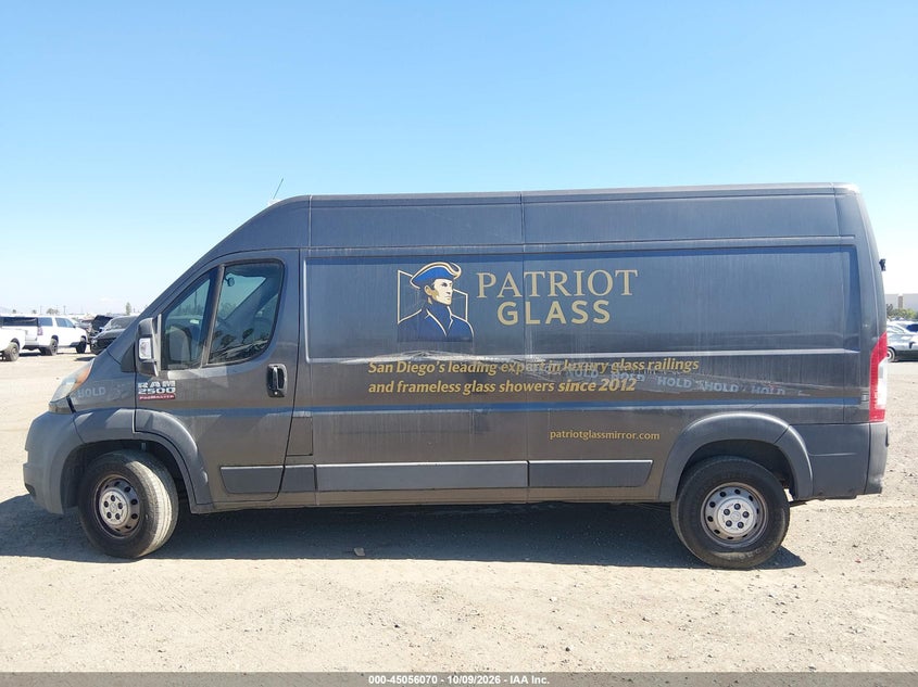 RAM PROMASTER 2500 2016 VIN 3C6TRVDGXGE124499