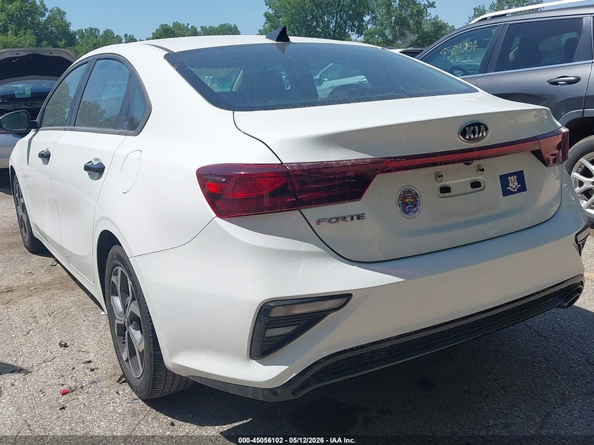 Vin: 3kpf24ad9me340421, lot: 45553632, kia forte lxs 20213
