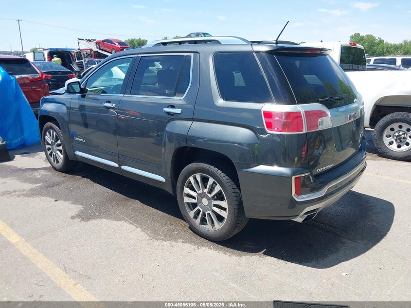 Vin: 2gkflve3xh6192200, lot: 45553636, gmc terrain denali 20173