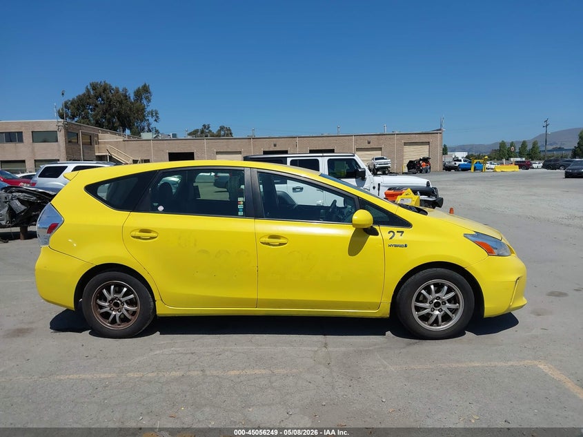2014 Toyota Prius V Three VIN: JTDZN3EUXEJ011093 Lot: 45056249