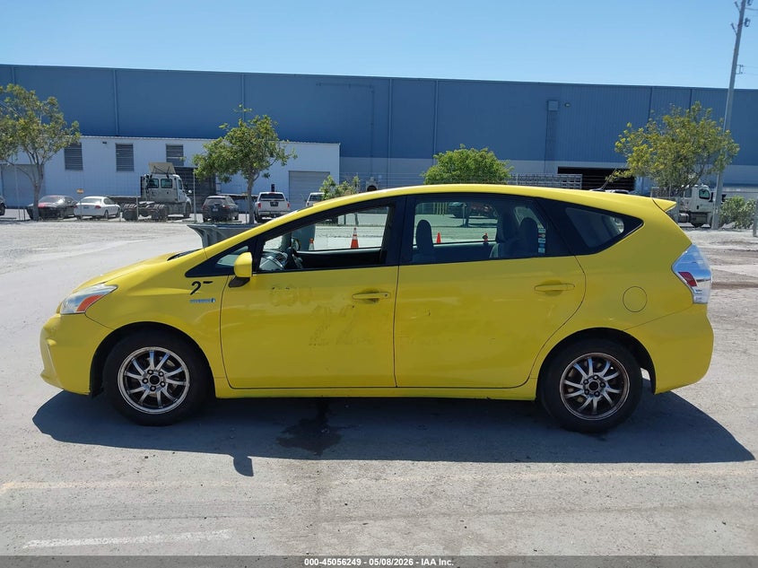 2014 Toyota Prius V Three VIN: JTDZN3EUXEJ011093 Lot: 45056249