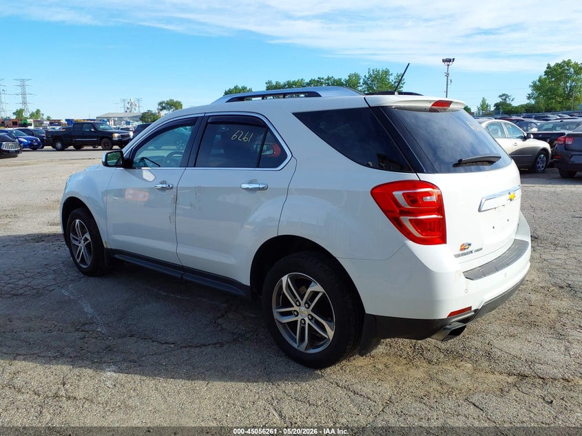Vin: 2gnflge31h6102852, lot: 45553791, chevrolet equinox premier 20173