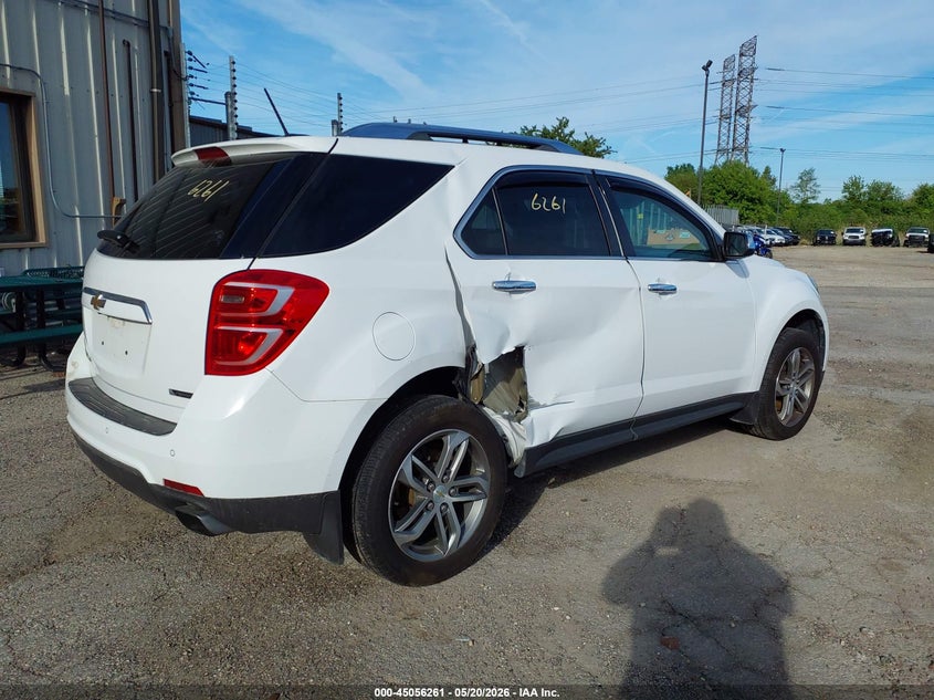 Vin: 2gnflge31h6102852, lot: 45553791, chevrolet equinox premier 20174