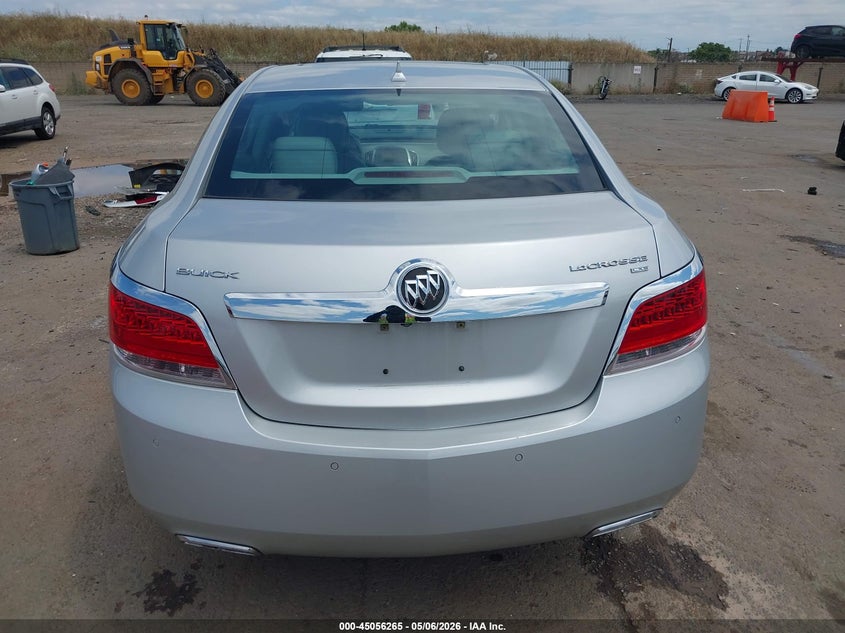 2011 Buick Lacrosse 3.6 Cxs Silver Lot 111045056265 Vin 1G4GE5ED8BF295126