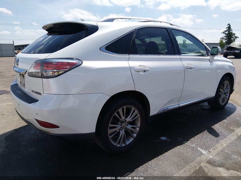 Vin: jtjbc1ba2d2451918, lot: 45553864, lexus rx 450h 20134