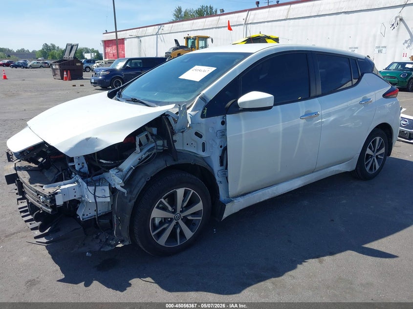 Vin: 1n4bz1bv4mc555685, lot: 45553898, nissan leaf s plus 62 kwh 20212