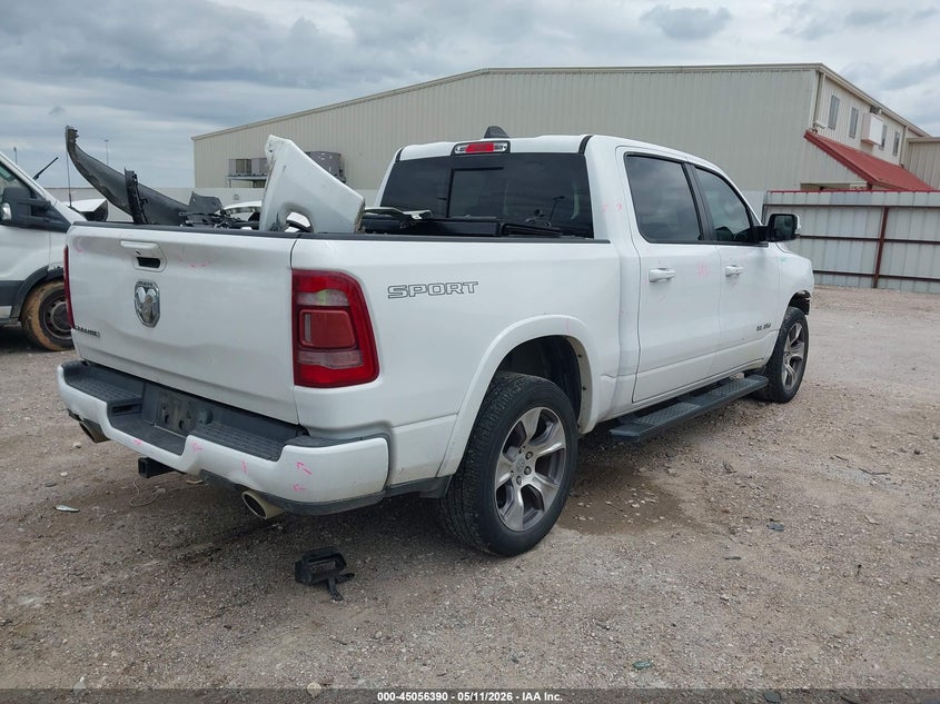 Vin: 1c6rrejtxln396214, lot: 45553920, ram 1500 laramie  4x2 5'7 box 20204