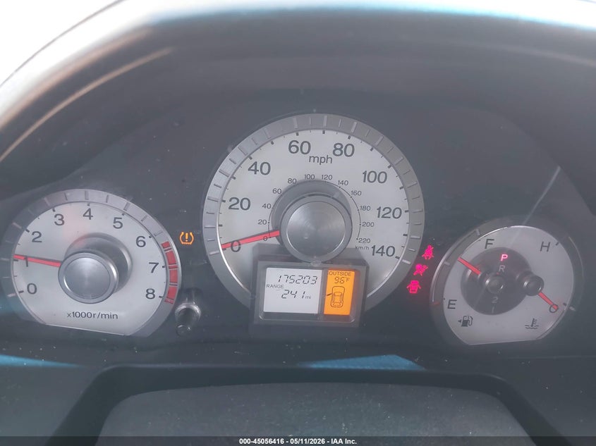 2011 HONDA PILOT VIN 5FNYF3H51BB041082 nuotrauka 7