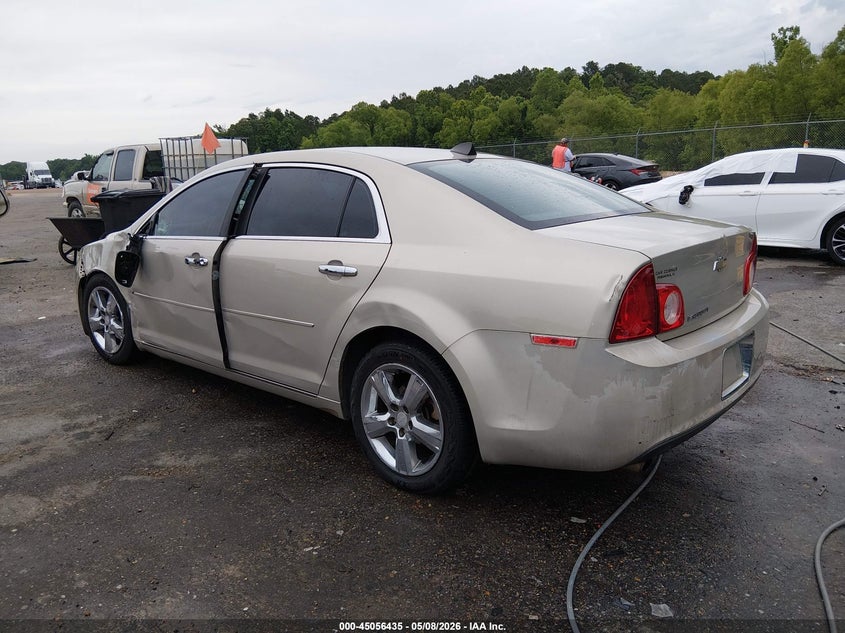 2012 CHEVROLET MALIBU SEDAN 2.4L I-4 DOHC, VVT, 169HP