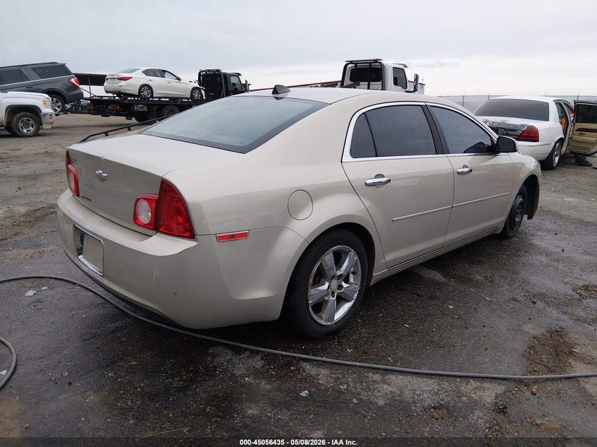 2012 CHEVROLET MALIBU SEDAN 2.4L I-4 DOHC, VVT, 169HP
