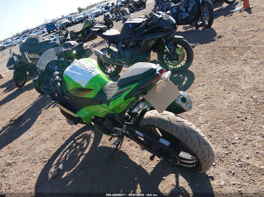 2024 Kawasaki Ex500 H VIN: ML5EXGH13RDA31611 Lot: 45056471