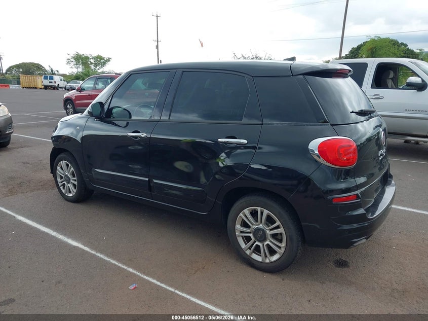 Vin: zfbcfaah4jz040796, lot: 45554041, fiat 500l pop 20183