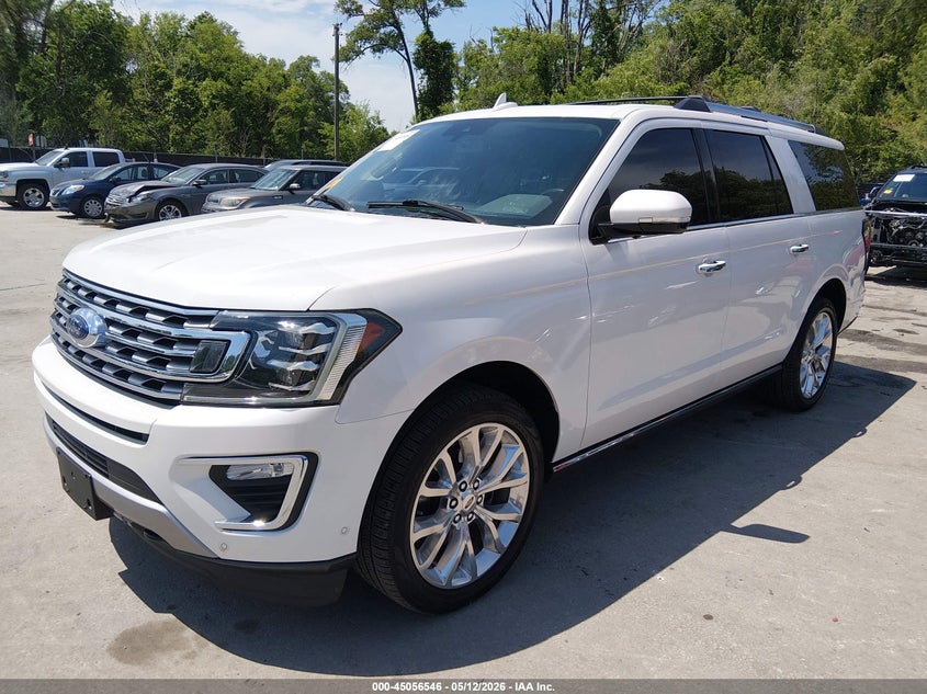 Vin: 1fmjk2at2jea59196, lot: 45554076, ford expedition max limited 20182
