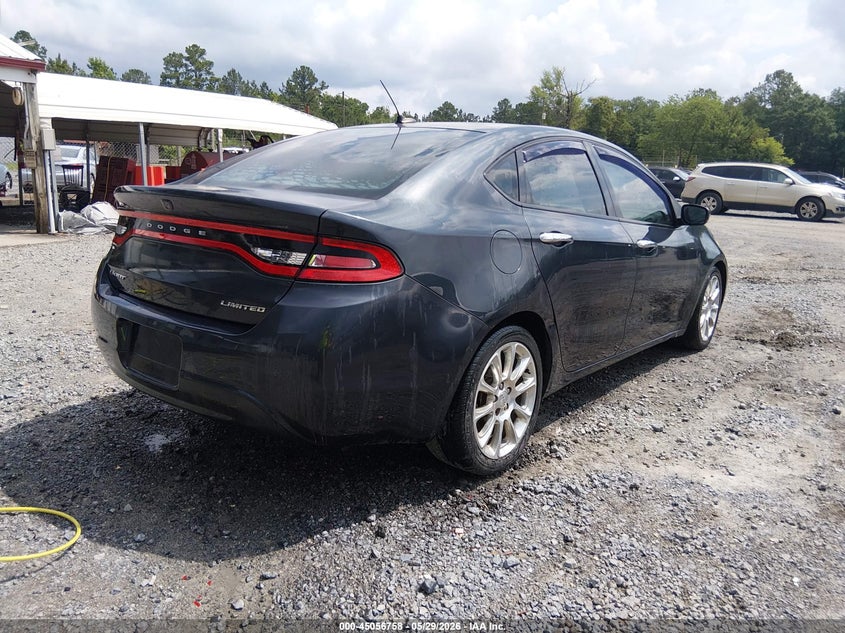 Vin: 1c3cdfca1dd132356, lot: 45554288, dodge dart limited 20134
