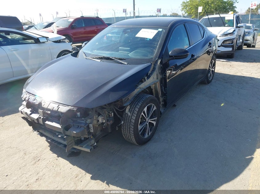 2021 NISSAN SENTRA auction photo 2