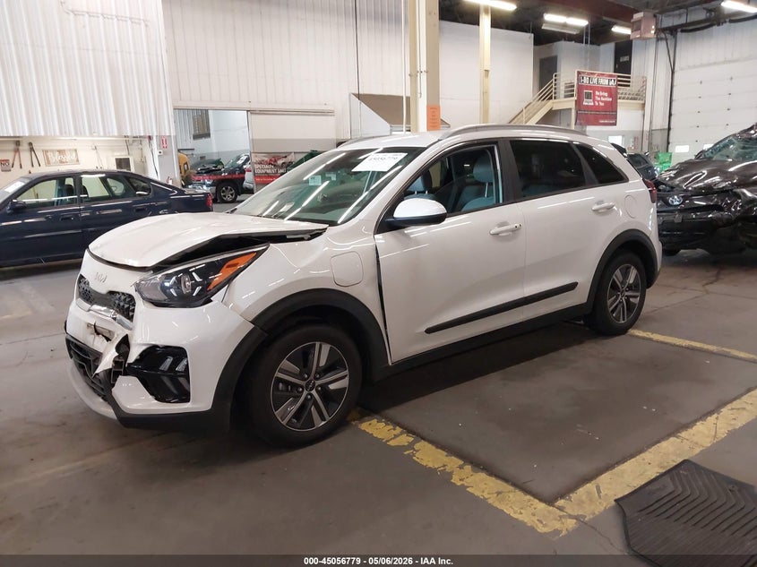 Vin: kndcm3ld2n5543345, lot: 45554309, kia niro plug-in hybrid lxs 20222