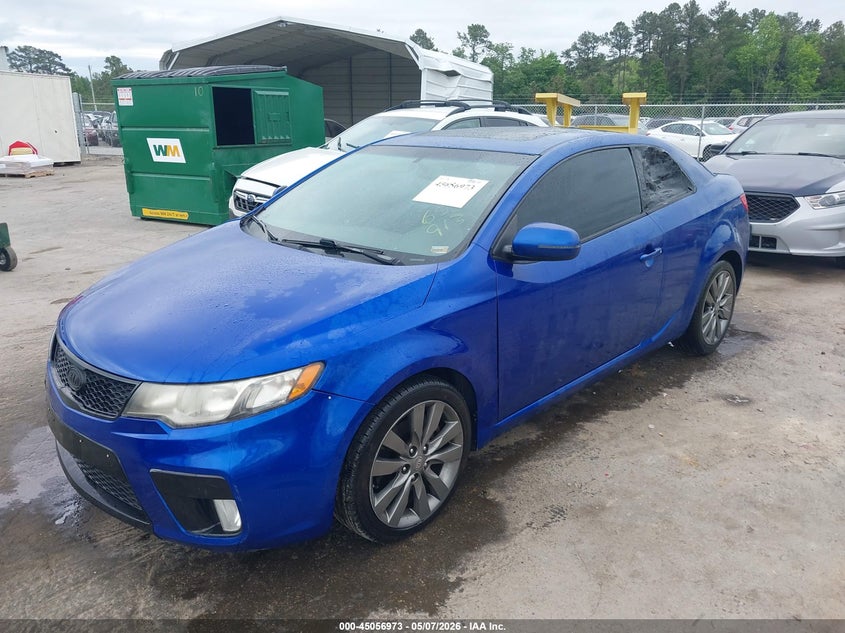 Vin: knafw6a39d5658913, lot: 45554503, kia forte koup sx 20132