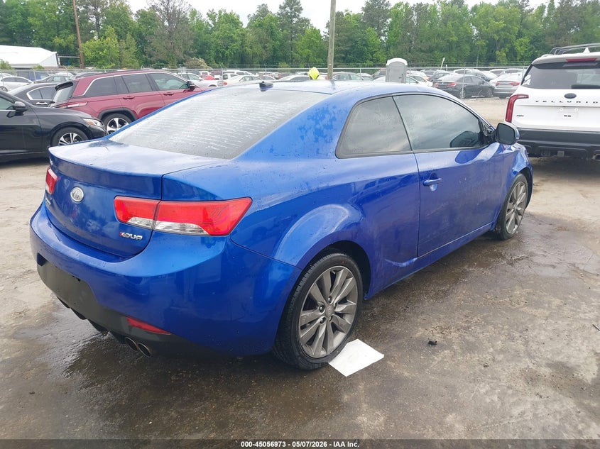 Vin: knafw6a39d5658913, lot: 45554503, kia forte koup sx 20134