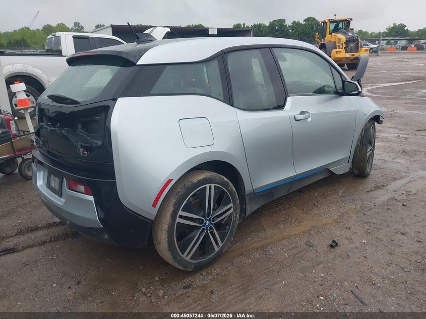 Vin: wby1z4c54ev276151, lot: 45554789, bmw i3 base w/range extender 20144