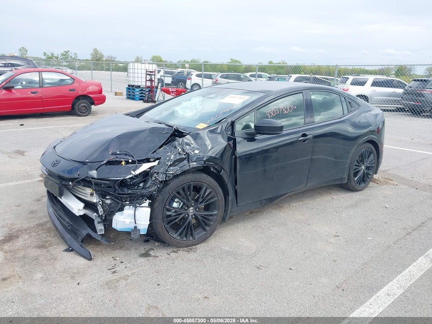 Vin: jtdacacu9t3072558, lot: 45554845, toyota prius plug-in hybrid nightshade 20262