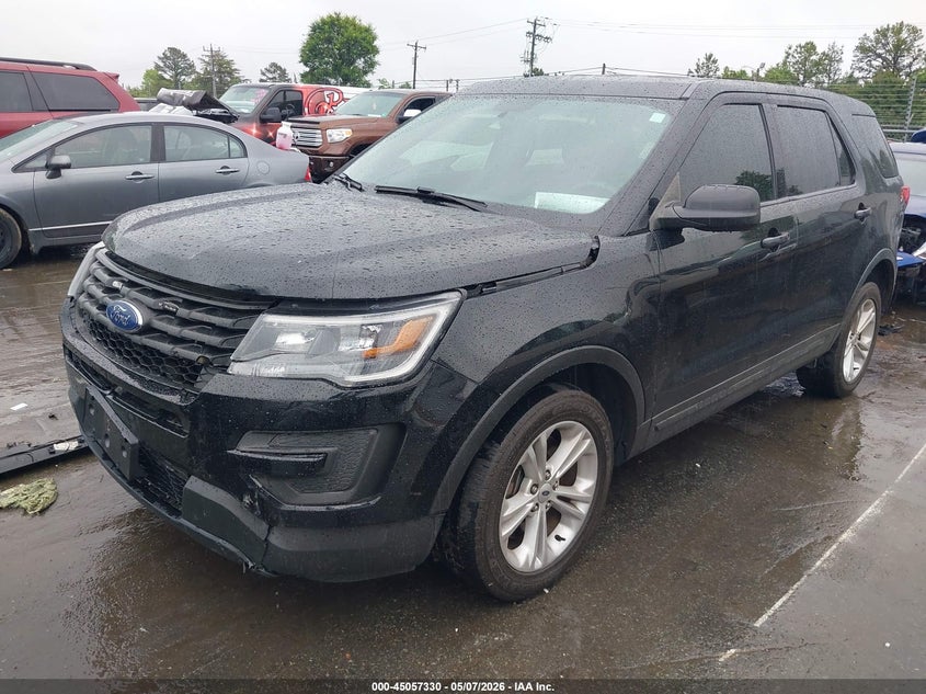 Vin: 1fm5k8ar7jga32752, lot: 45554875, ford police interceptor utility 20182