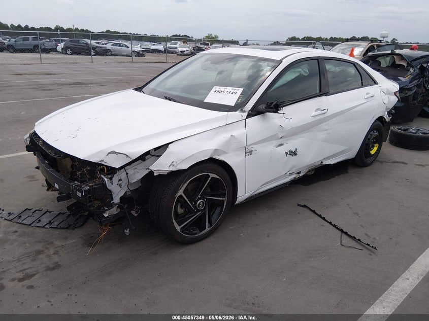 2023 Hyundai Elantra N Line KMHLR4AF9PU475125 photo 1