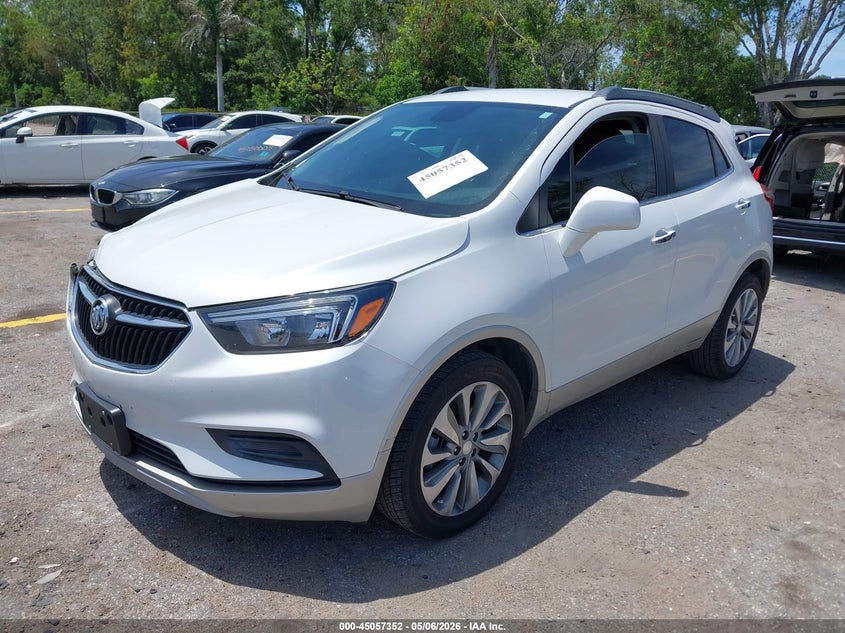 Vin: kl4cjasb7lb068992, lot: 45554897, buick encore fwd preferred 20202